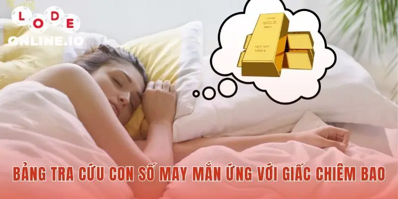 Bảng tra cứu giúp tìm nhanh con số tài lộc từ giấc chiêm bao